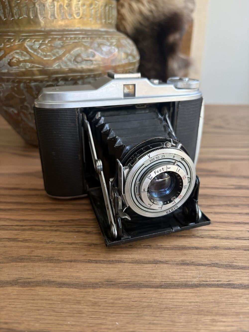 Vintage 1950s Agfa Isolette 120mm Medium Format Film Camera Folding Film Camera